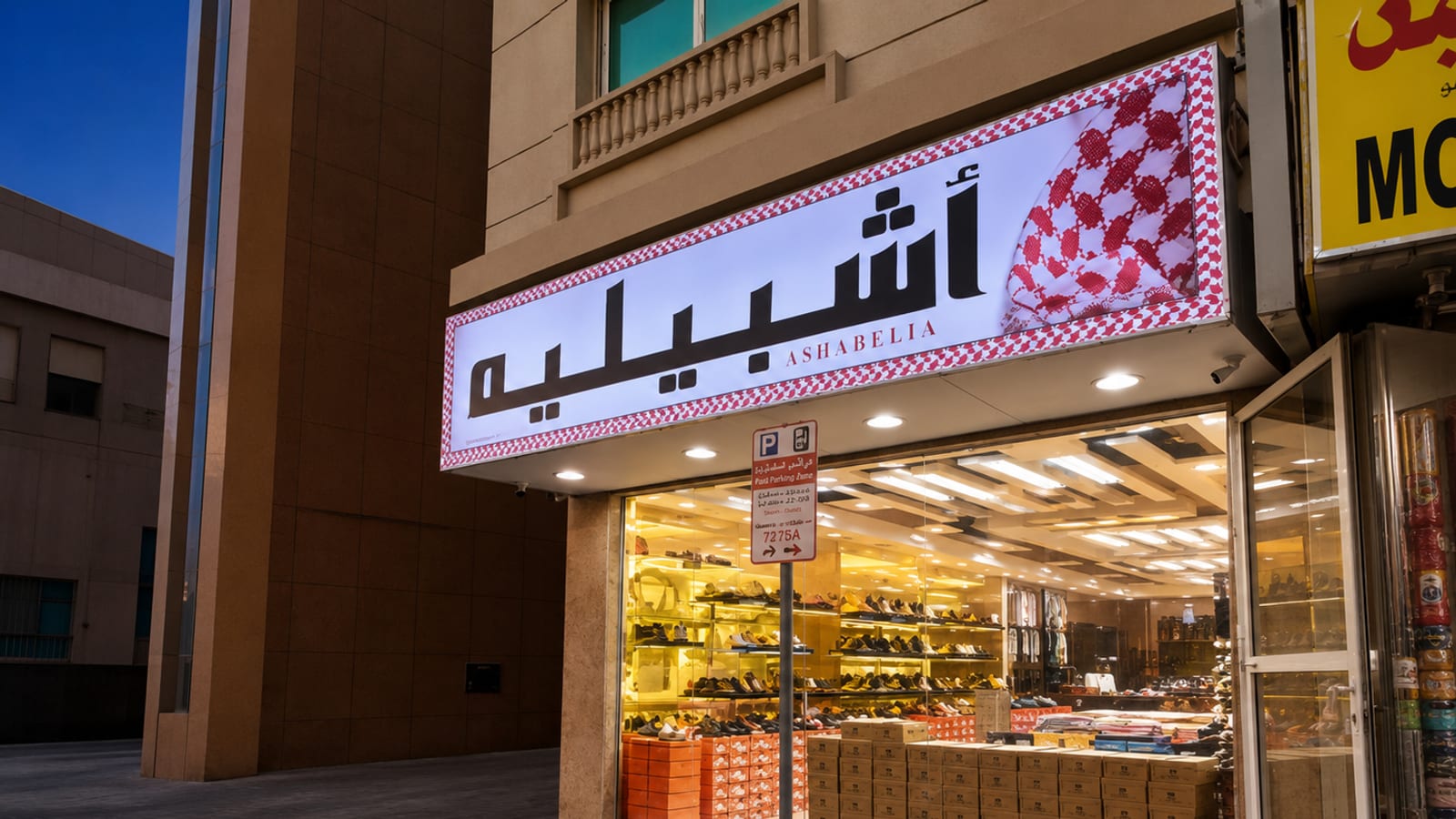 واجهة فرع أشبيلية — الشارقة — مويلح